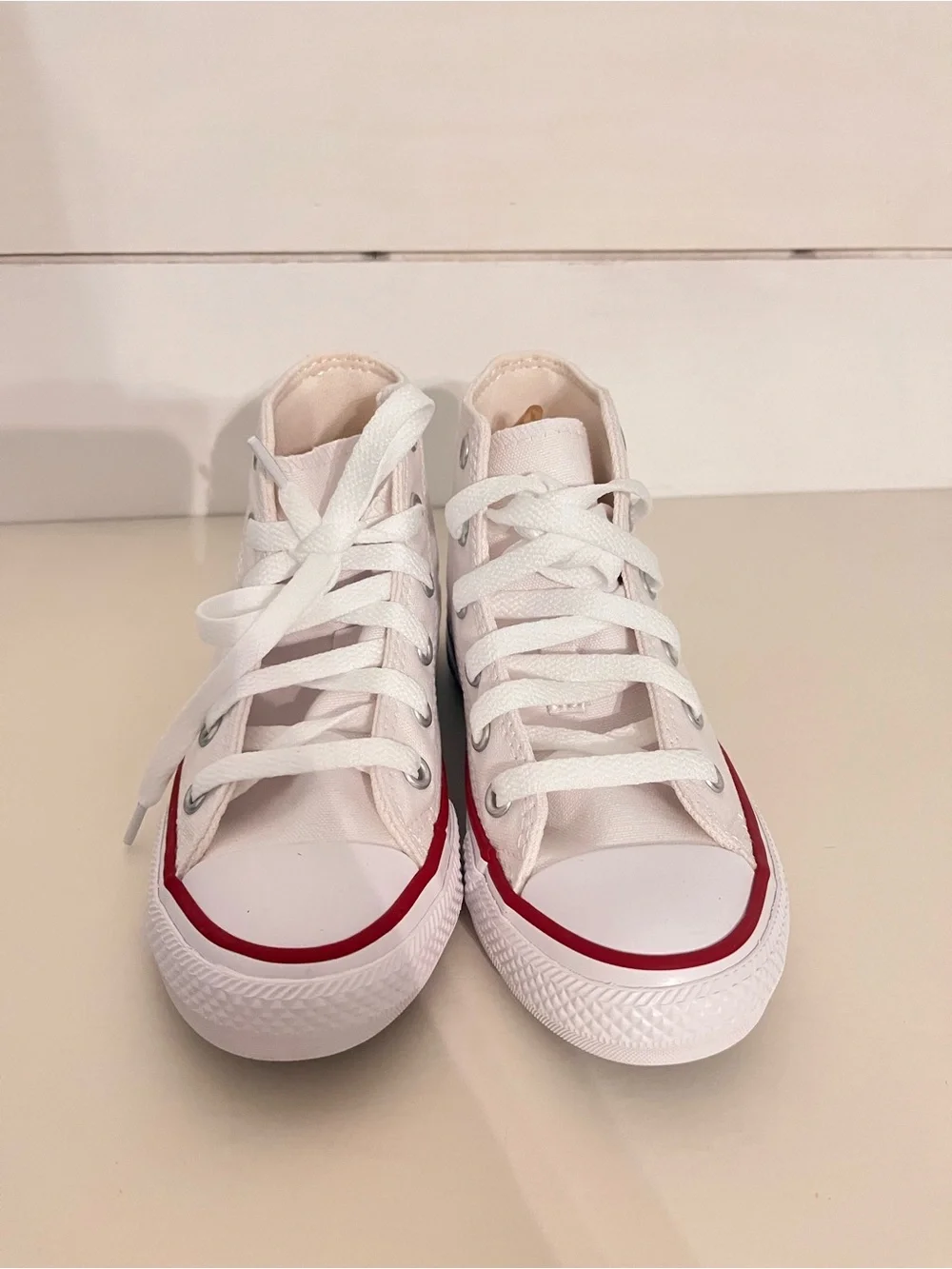 Converse Chuck Taylor All Star High Top White Kids Shoes Size 11 NWOT